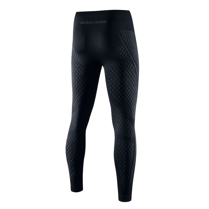 Intimo termico Rebelhorn Therm II nero-grigio