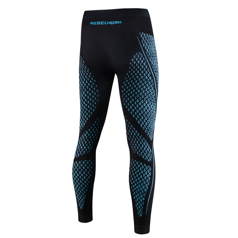 Intimo termico Rebelhorn Therm II nero e blu