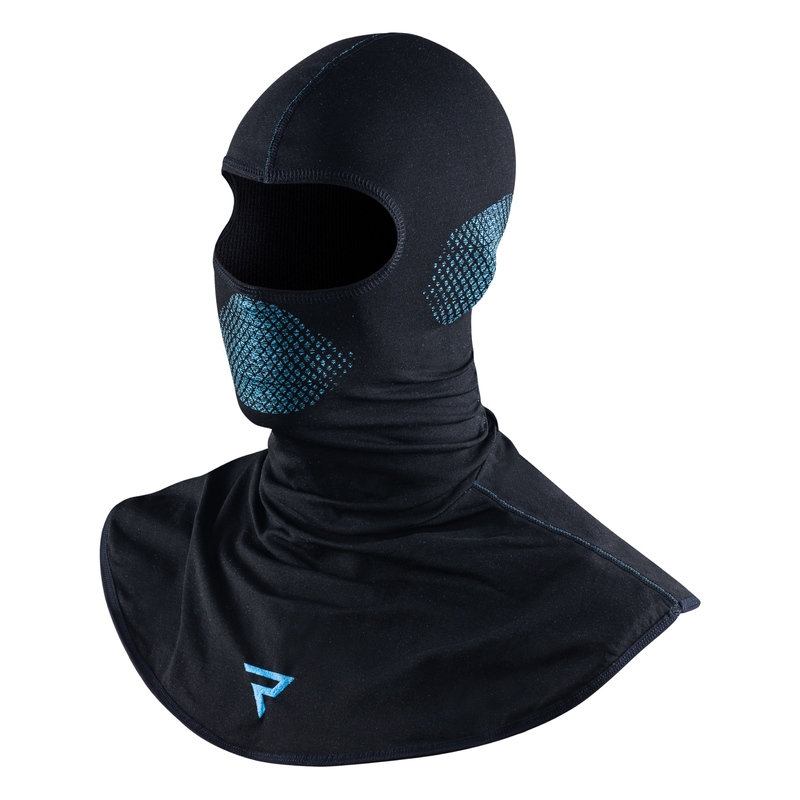 Casco termico Rebelhorn Therm II nero-blu