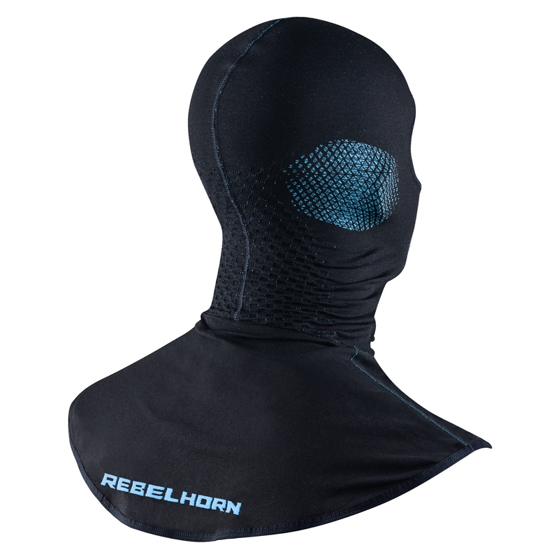 Casco termico Rebelhorn Therm II nero-blu