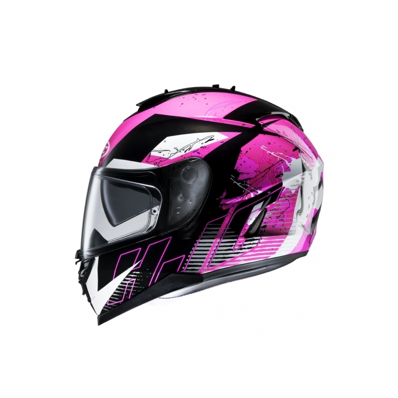 Integrální přilba na motorku HJC IS-17 Pink Rocket MC8 výprodej