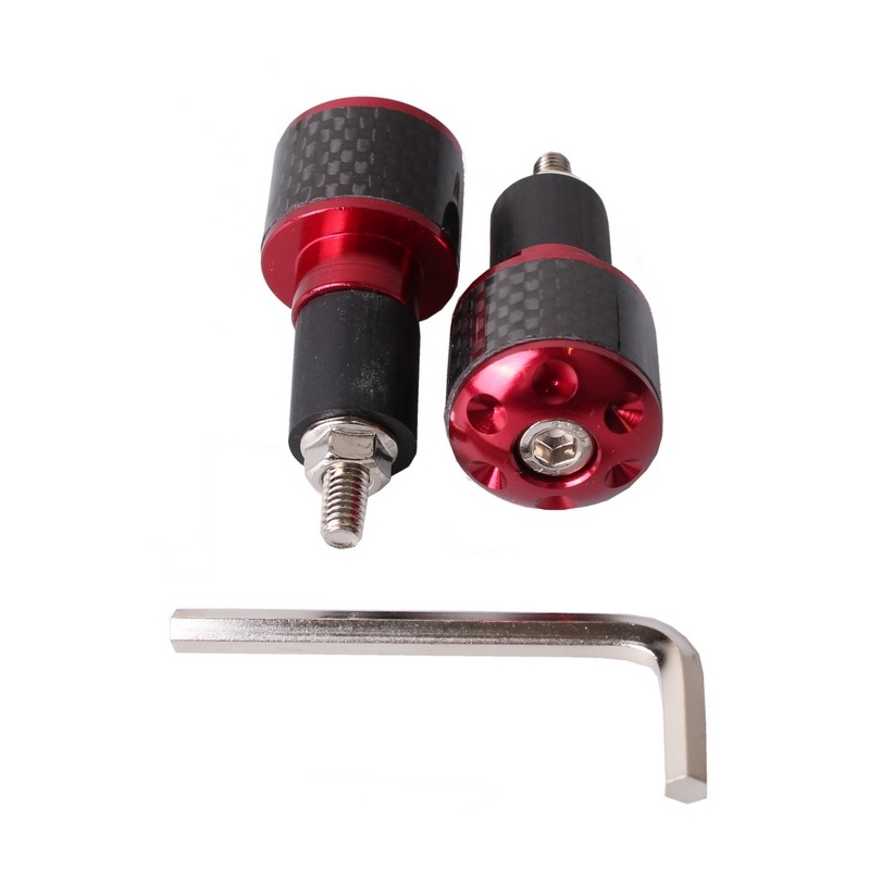 Tappi manubrio R-TOOL rossi