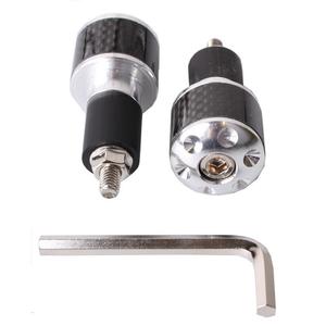 Tappi manubrio R-TECH argento