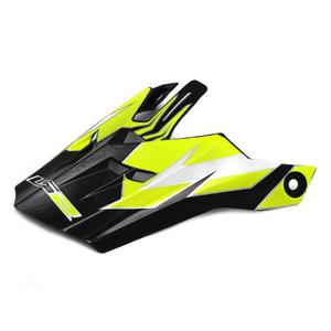 Visiera per casco LS2 PEAK MX456 Factory bianco-nero-giallo
