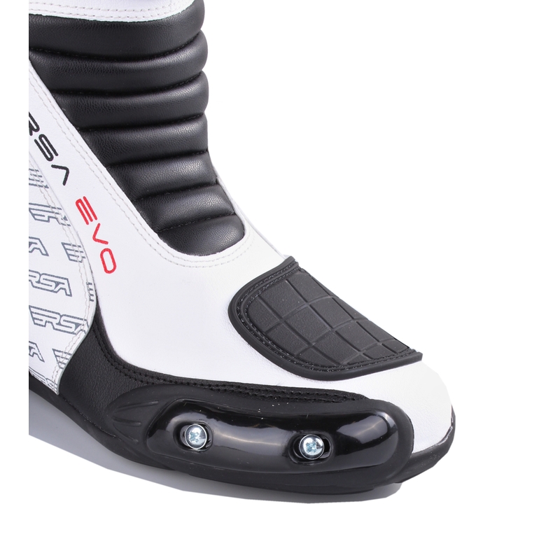 Boty na motorku RSA Evo černo-bílé výprodej