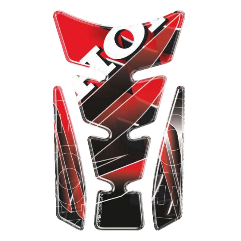 Coperchio serbatoio carburante Stampa - Spirit LE 3 rosso