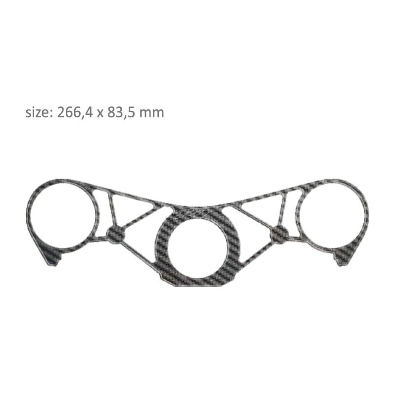 Carbonový polep brýlí Print - Yamaha R1 (09-11) výprodej
