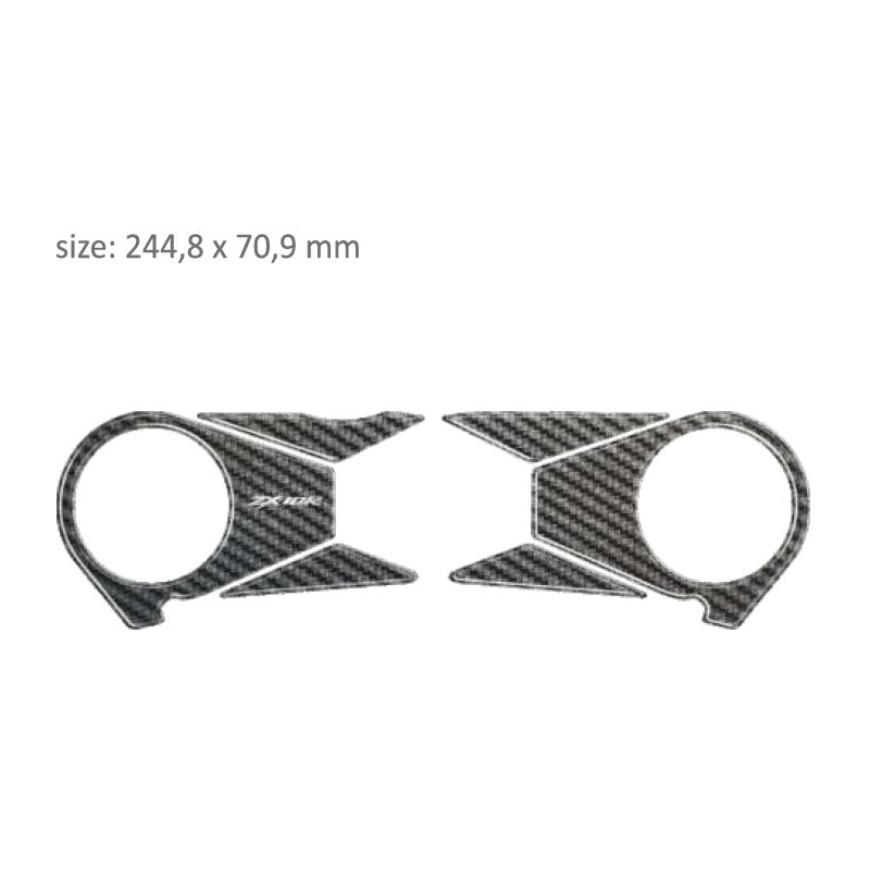 Stampa occhiali in carbonio - Kawasaki ZX 10R (06-10) Saldi