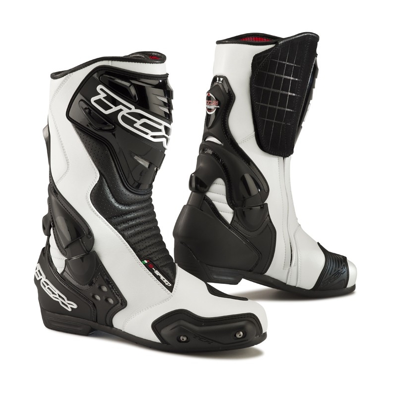 Boty na motorku TCX S-SPEED bílo-černé