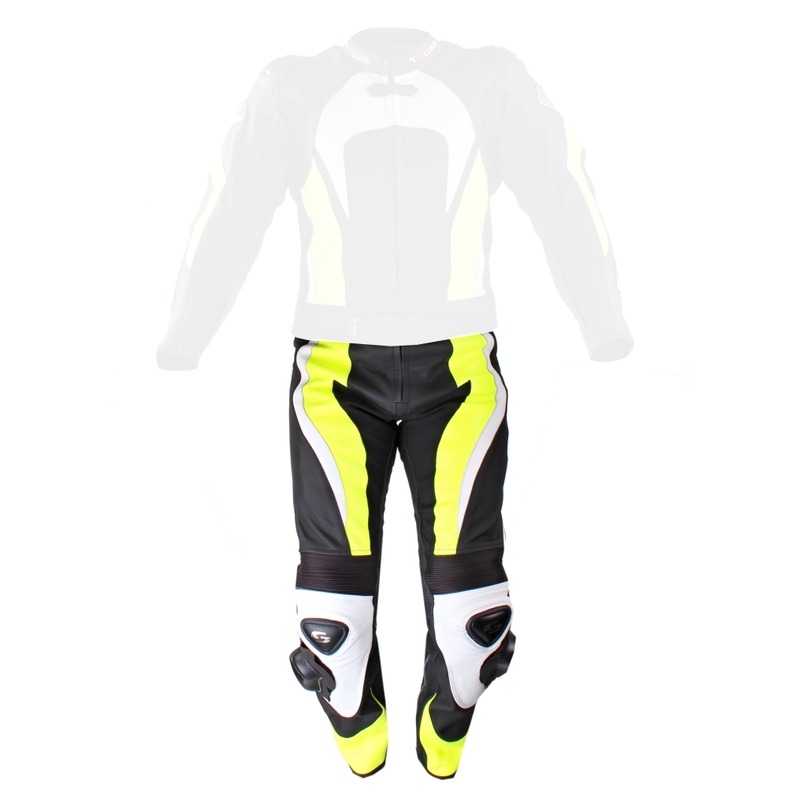 Pánské kalhoty Tschul 575 černo-fluo žlutá výprodej