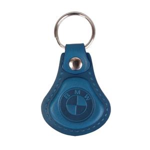 Portachiavi in pelle BMW blu