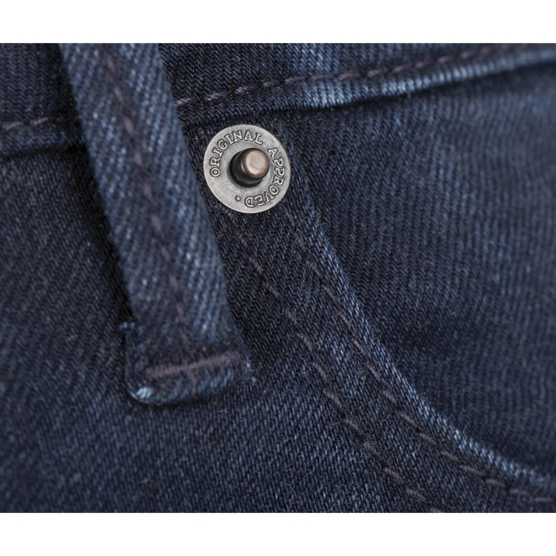 Prodloužené dámské kalhoty Oxford Original Approved Jeggings AA modré indigo