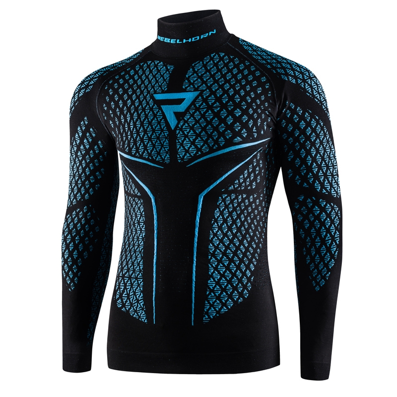 Camicia termica Rebelhorn Therm II nero-blu