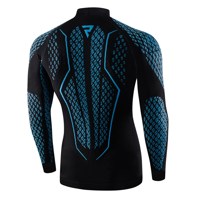 Camicia termica Rebelhorn Therm II nero-blu