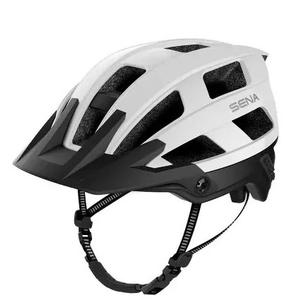 Casco da bicicletta con auricolare SENA M1 bianco opaco