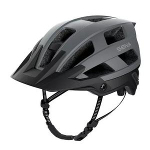 Casco da bicicletta con auricolare SENA M1 grigio opaco