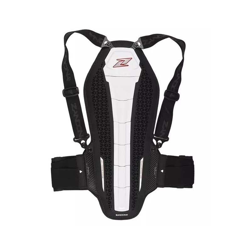 Protezione della colonna vertebrale Zandona Hybrid Back Pro X6 bianco 158-167 cm