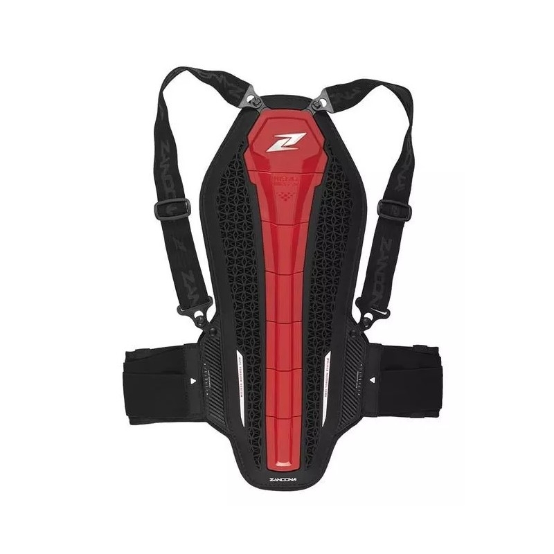 Protezione della colonna vertebrale Zandona Hybrid Back Pro X6 rosso 158-167 cm