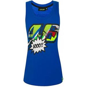Canotta donna VR46 Valentino Rossi POP ART blu