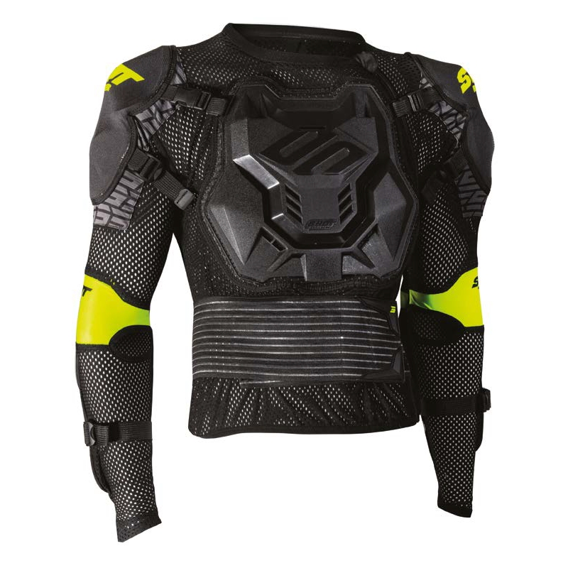 Protezione del corpo Shot Optimal 2.0 nero-giallo fluo
