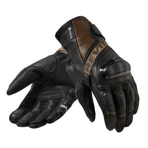 Guanti da moto Revit Dominator 3 GTX nero-marrone