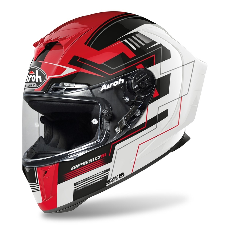 Integrální přilba na motorku Airoh GP550 S Challenge 2022 červená lesklá
