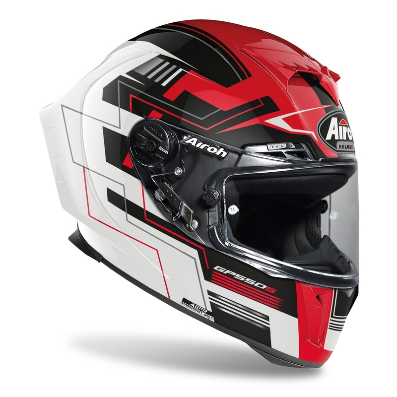 Integrální přilba na motorku Airoh GP550 S Challenge 2022 červená lesklá