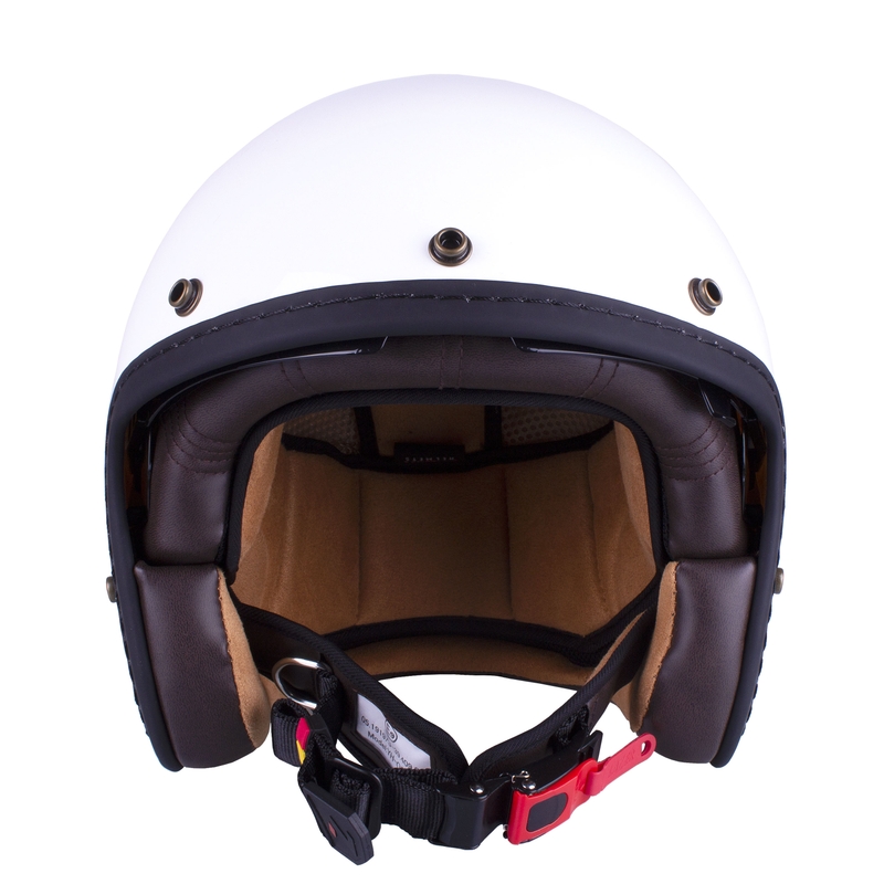 Casco moto aperto Lazer Mambo Evo Z-Line bianco