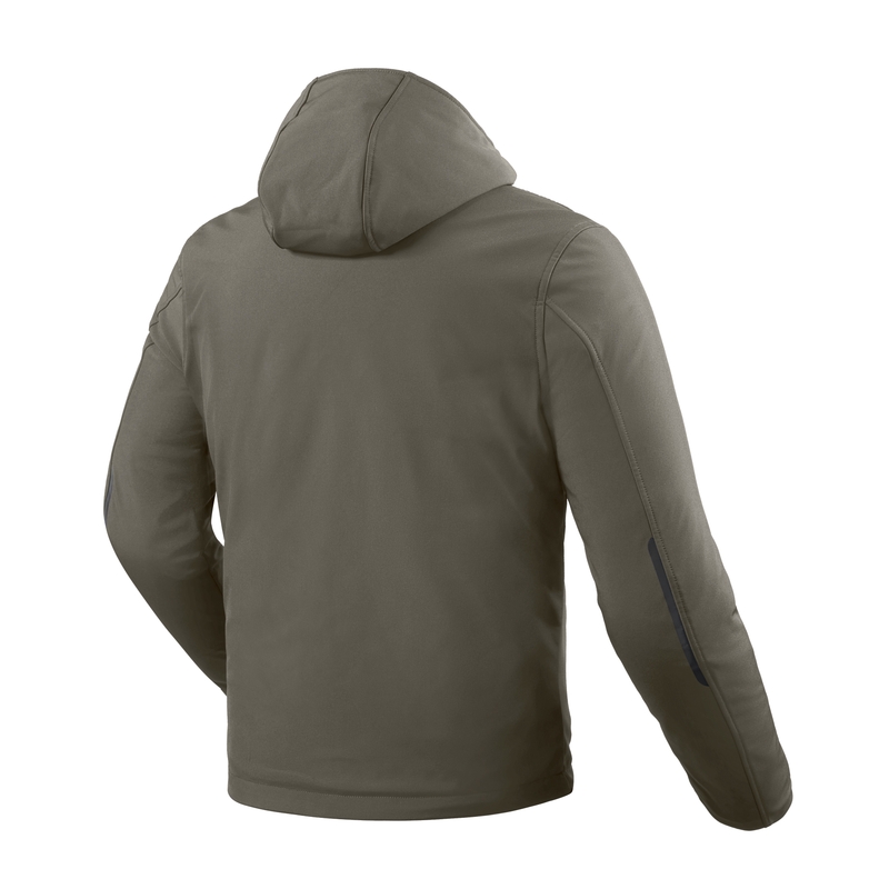 Giacca da moto Revit Traffic H2O verde scuro