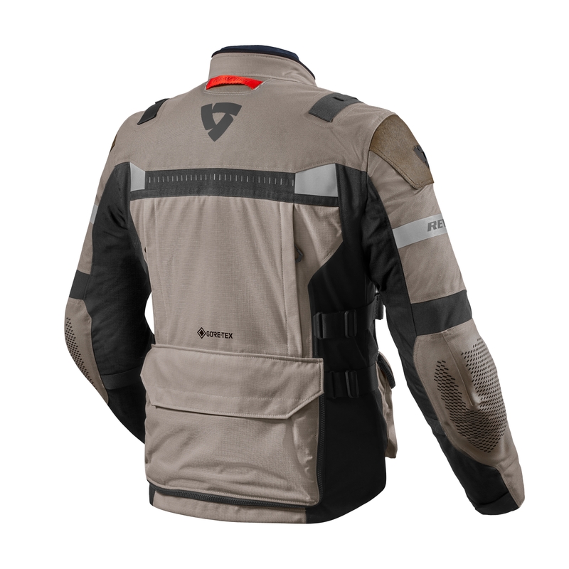 Giacca da moto Revit Defender 3 GTX marrone-nero
