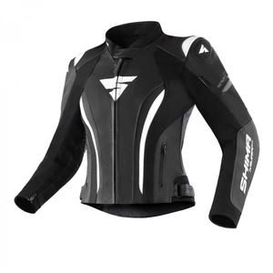 Giacca da moto Shima Miura 2.0 bianco e nero da donna