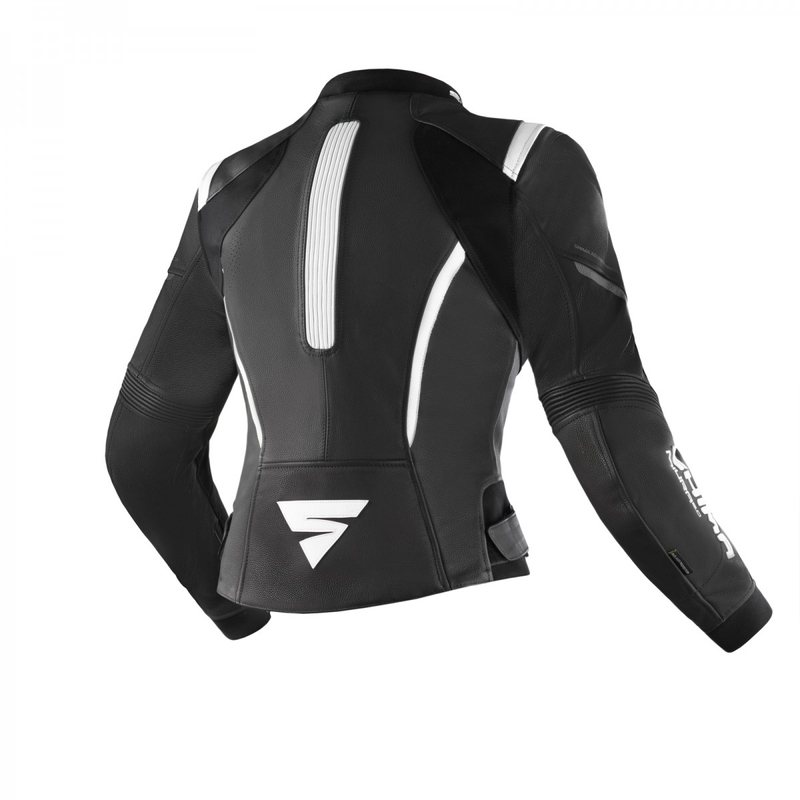 Giacca da moto Shima Miura 2.0 bianco e nero da donna