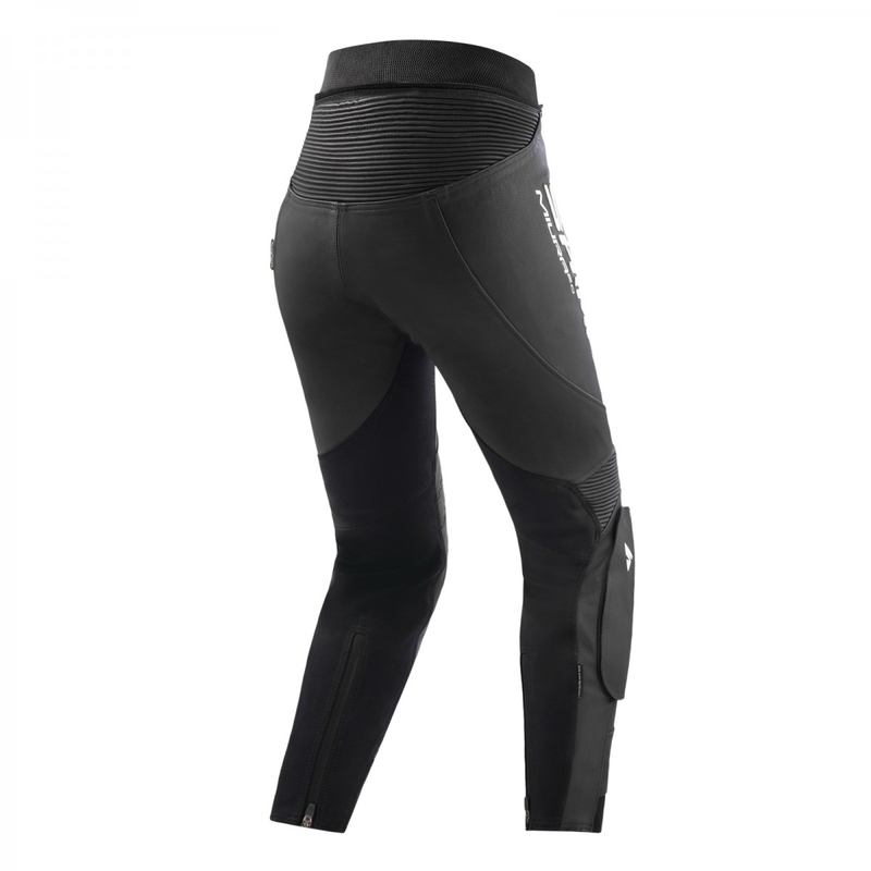 Pantaloni da moto da donna Shima Miura 2.0 bianco e nero