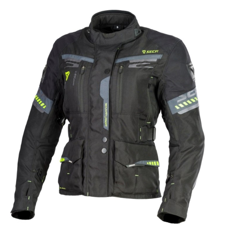 Giacca da moto da donna SECA Arrakis II nero Saldi