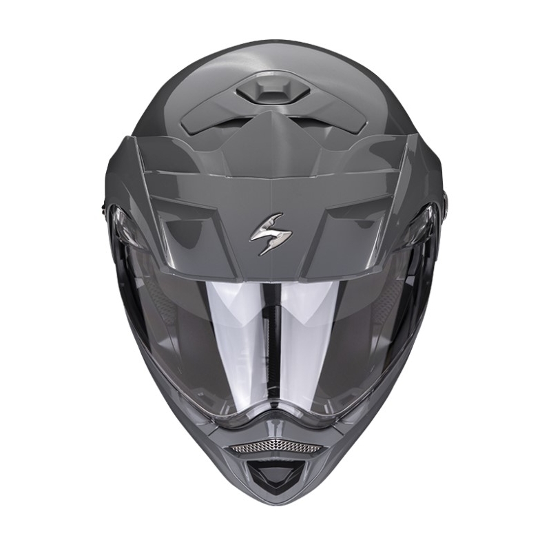 Casco da moto SCORPION ADX-2 Solid grigio cemento