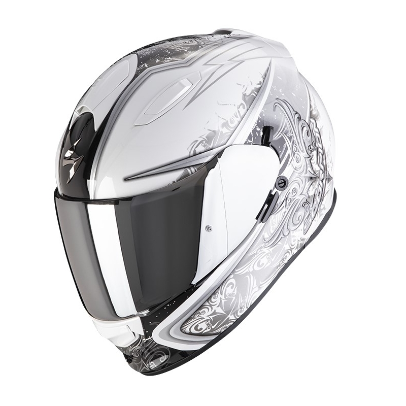 Integrální přilba na motorku SCORPION EXO-491 RUN bílo-černá