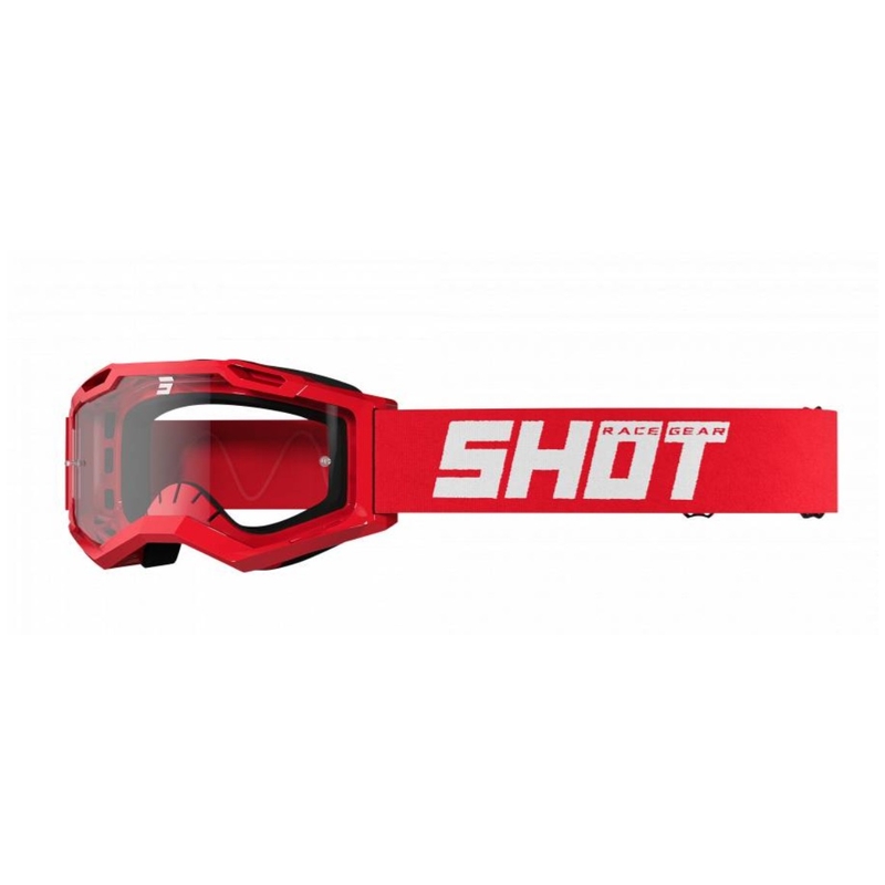 Occhiali da motocross Shot Assault 2.0 Rosso fisso