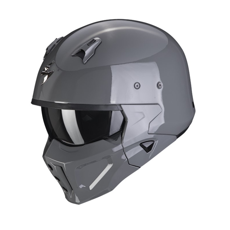 Přilba SCORPION COVERT-X solid cementově šedá výprodej