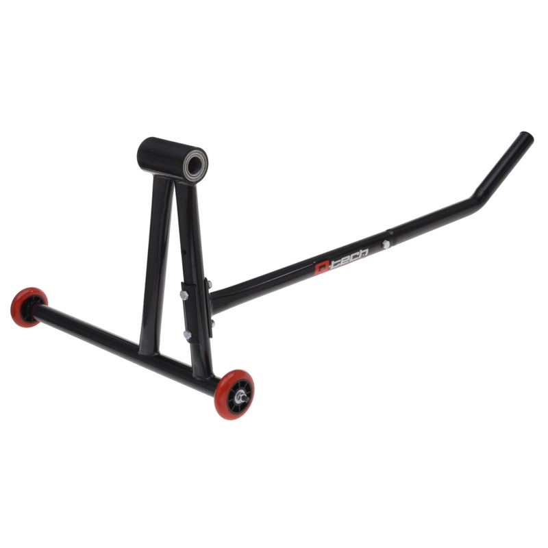 Cavalletto posteriore per moto Q-Tech nero