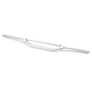 Manubrio moto cross/enduro con trapezio argento