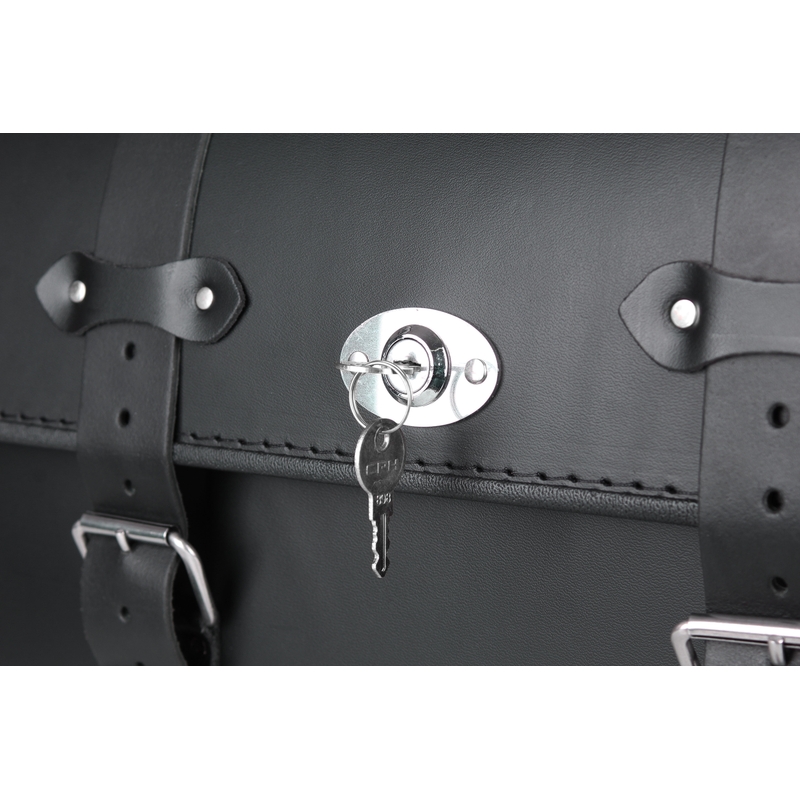 Chopper RSA-18A custodia in pelle per moto con serratura