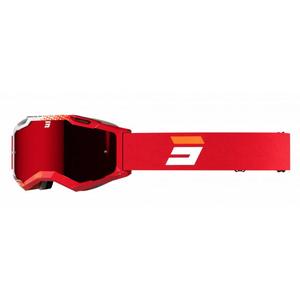 Occhiali da motocross Shot Iris 2.0 Fusion rosso