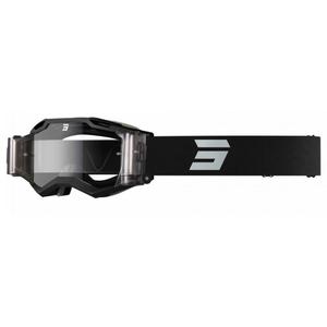 Occhiali da motocross Shot Iris 2.0 Tech Roll-Off nero