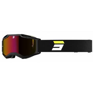 Occhiali da motocross Shot Iris 2.0 Tech giallo fluo-bianco-nero