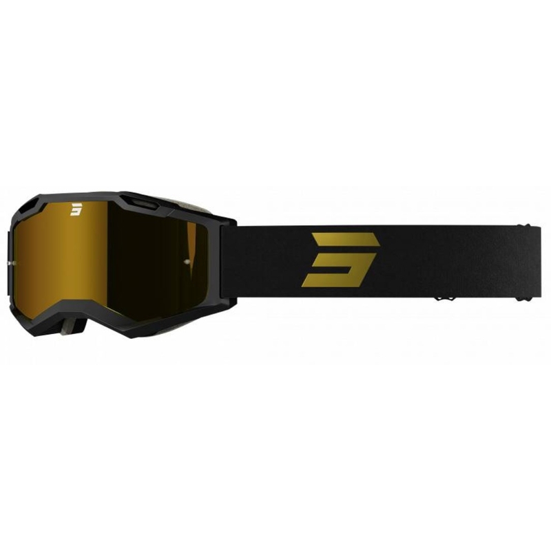 Occhiali da motocross Shot Iris 2.0 Tech nero-oro