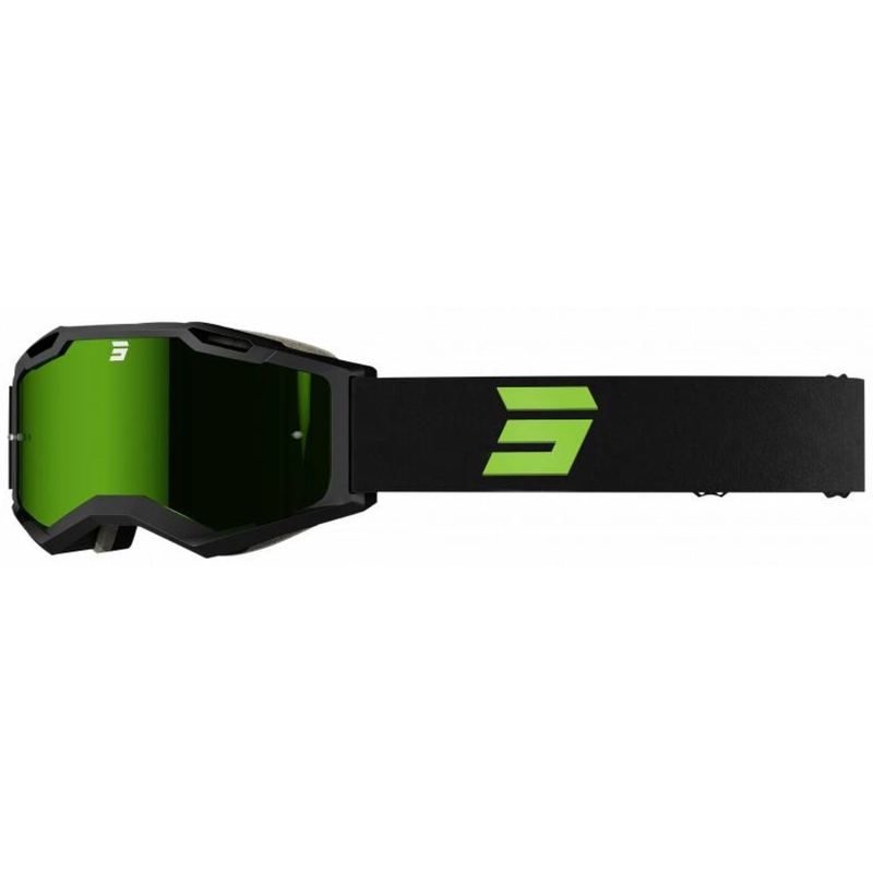 Occhiali da motocross Shot Iris 2.0 Tech nero-verde