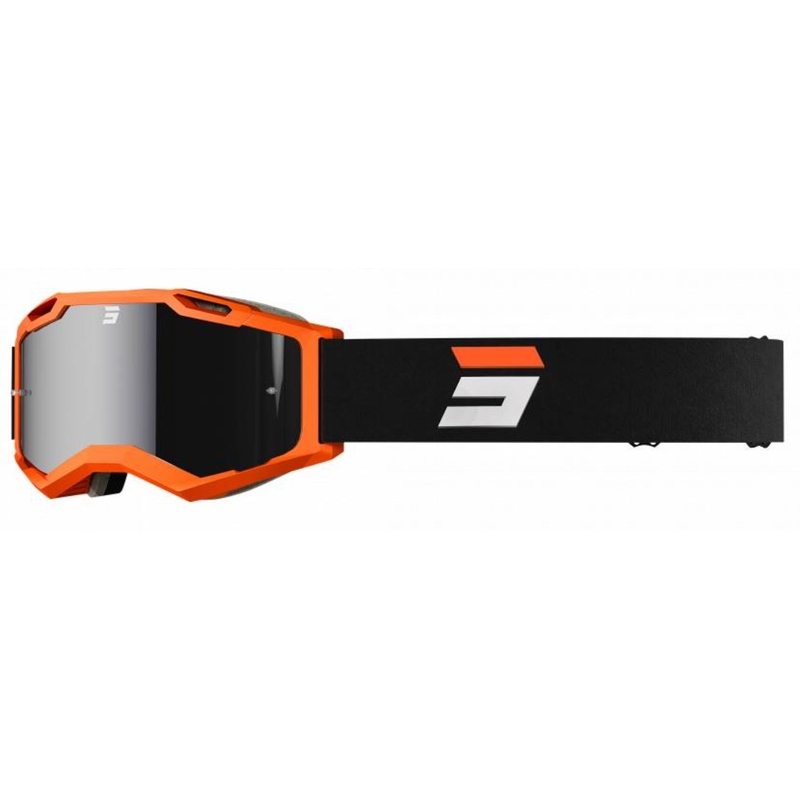 Occhiali da motocross Shot Iris 2.0 Tech nero-arancio