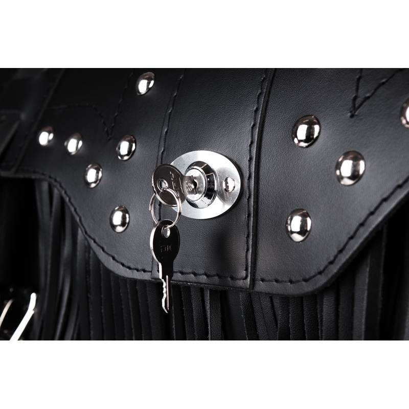 Chopper RSA-16C custodia in pelle per moto con serratura