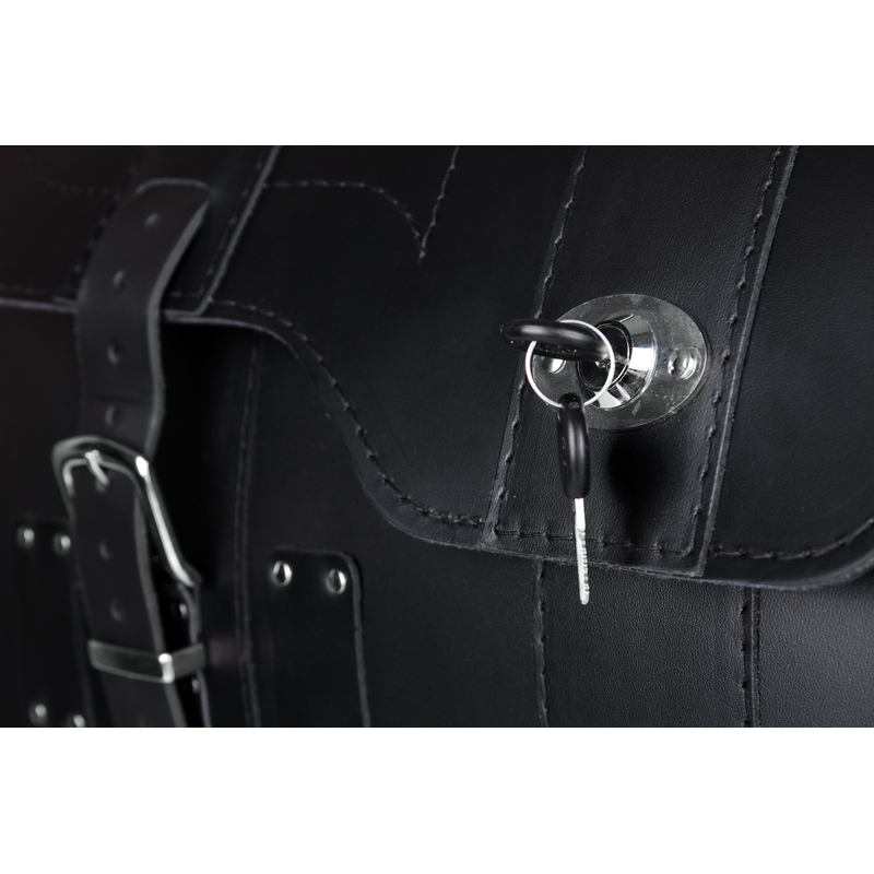 Chopper RSA-16A custodia in pelle per moto con serratura