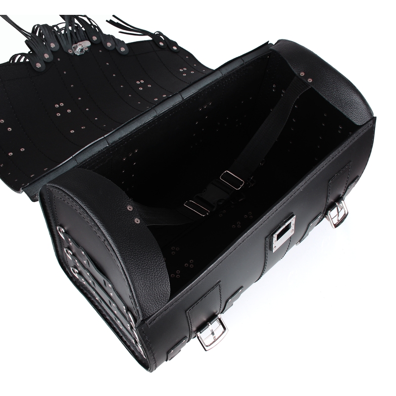 Chopper RSA-15C custodia in pelle per moto con serratura